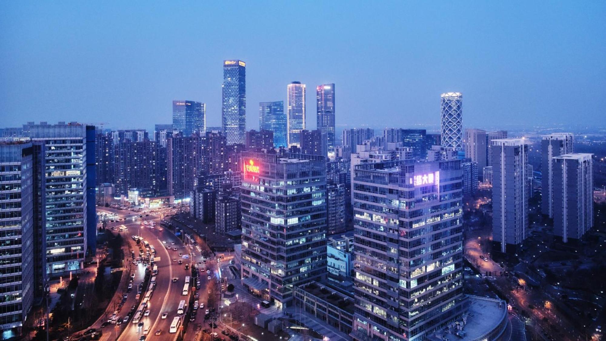 Holiday Inn Beijing Focus Square By Ihg Eksteriør billede